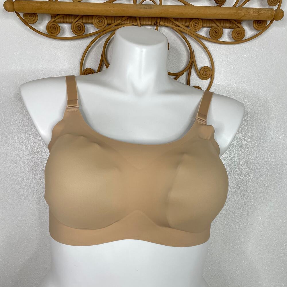 Knix Padded Evolution Seamless bra beige 7
